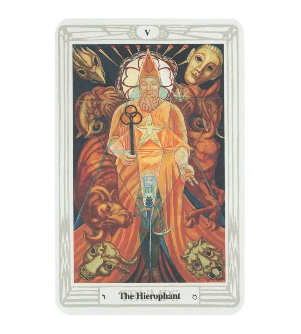 Grand jeu de tarot Crowley Thoth
