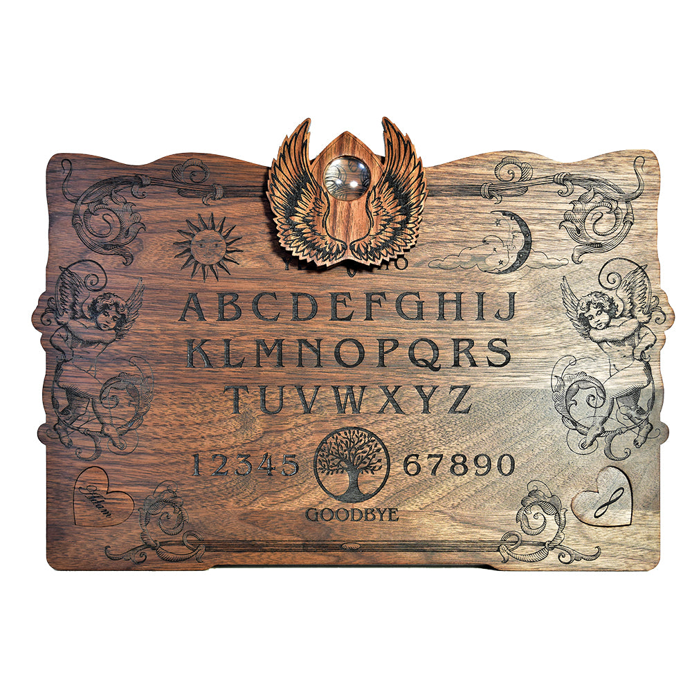 Ouija Board - Beatus Lignum Walnut Angels model