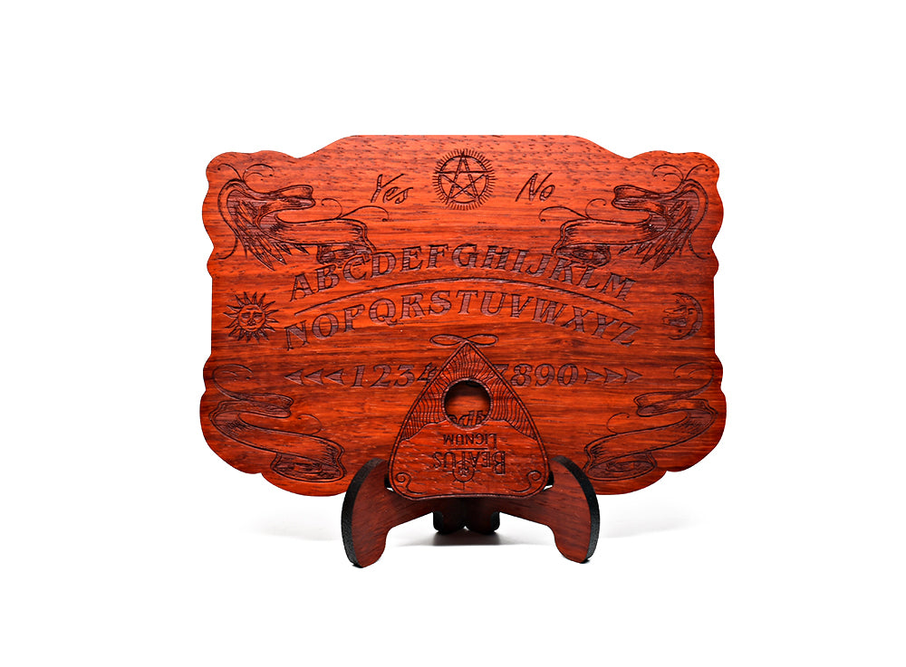 Beatus Lignum Mini Wood Ouija Board Model