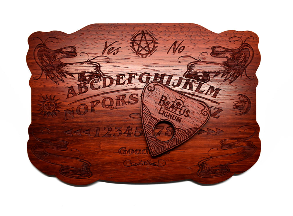 Beatus Lignum Mini Wood Ouija Board Model