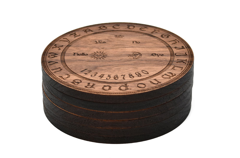 Beatus Lignum Ouija Board Coasters