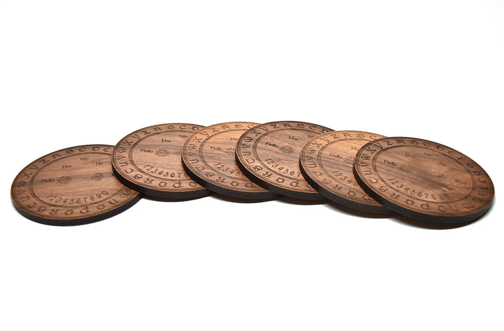 Beatus Lignum Ouija Board Coasters
