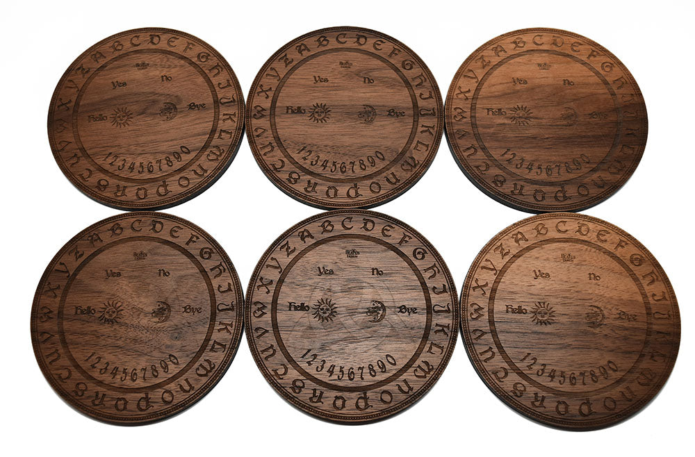 Beatus Lignum Ouija Board Coasters