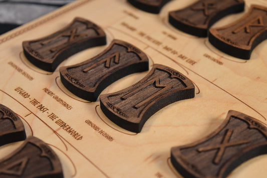Plateau de lecture de runes