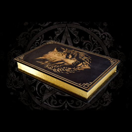 Wolf Gold Book Box