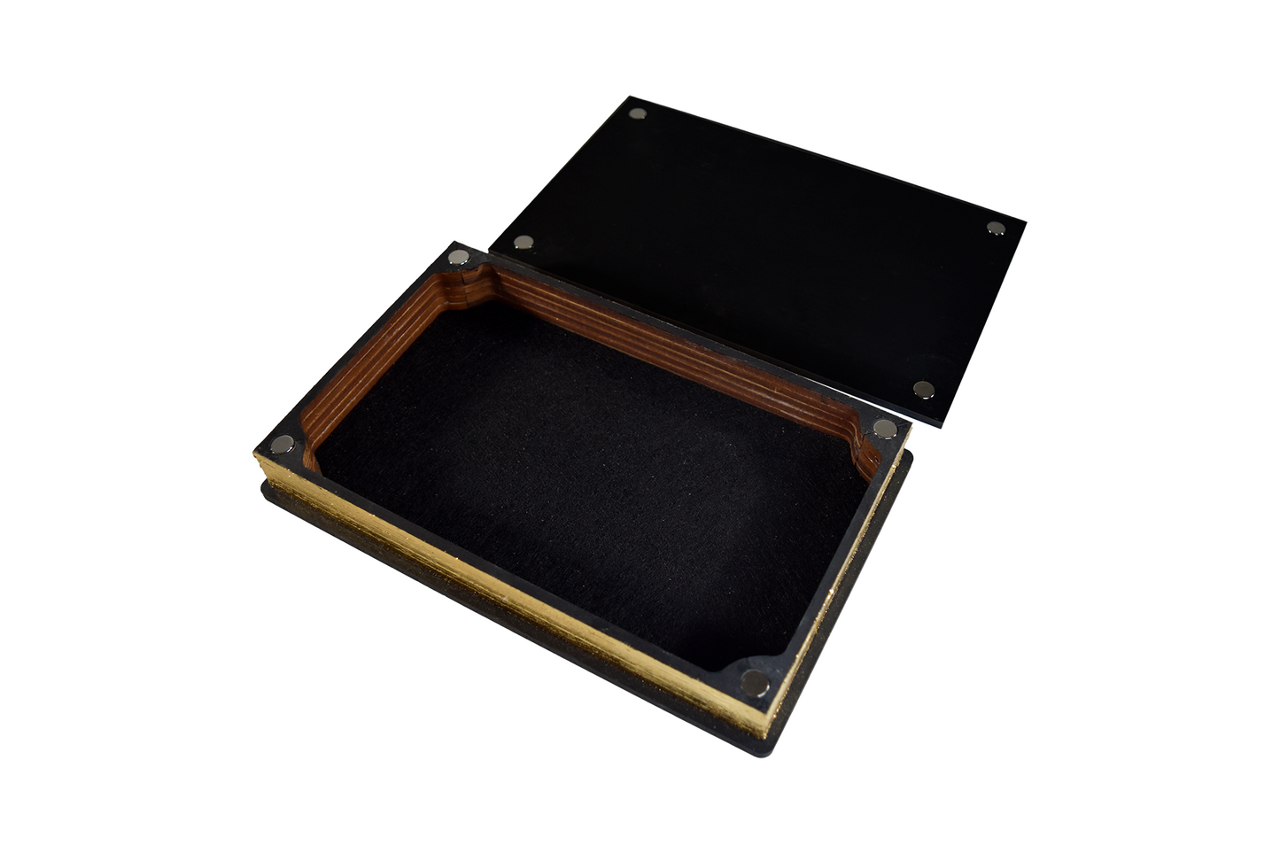Skull Gold Book Box